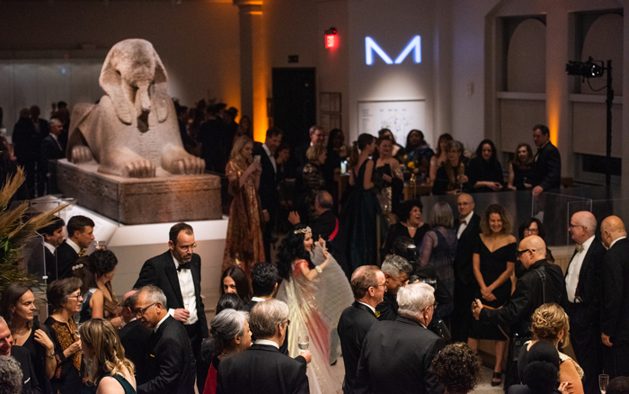 A gala reception in the Sphinx Gallery.