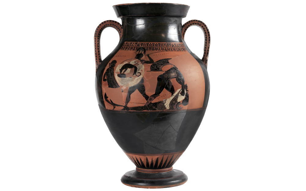 Greek amphora.