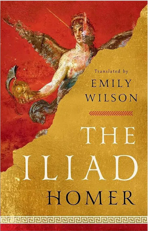 Translation of the Iliad cover.
